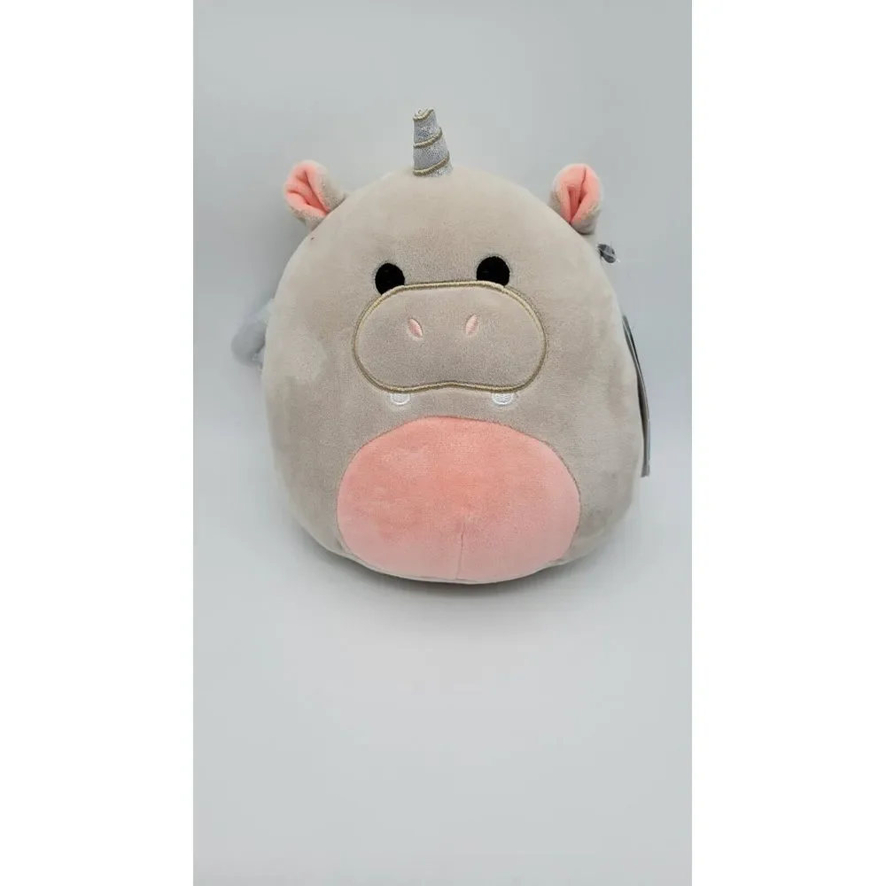 Squishmallow 8 Inch Haizley the Hippo unicorn Fantasy Squad‎ bundle and save